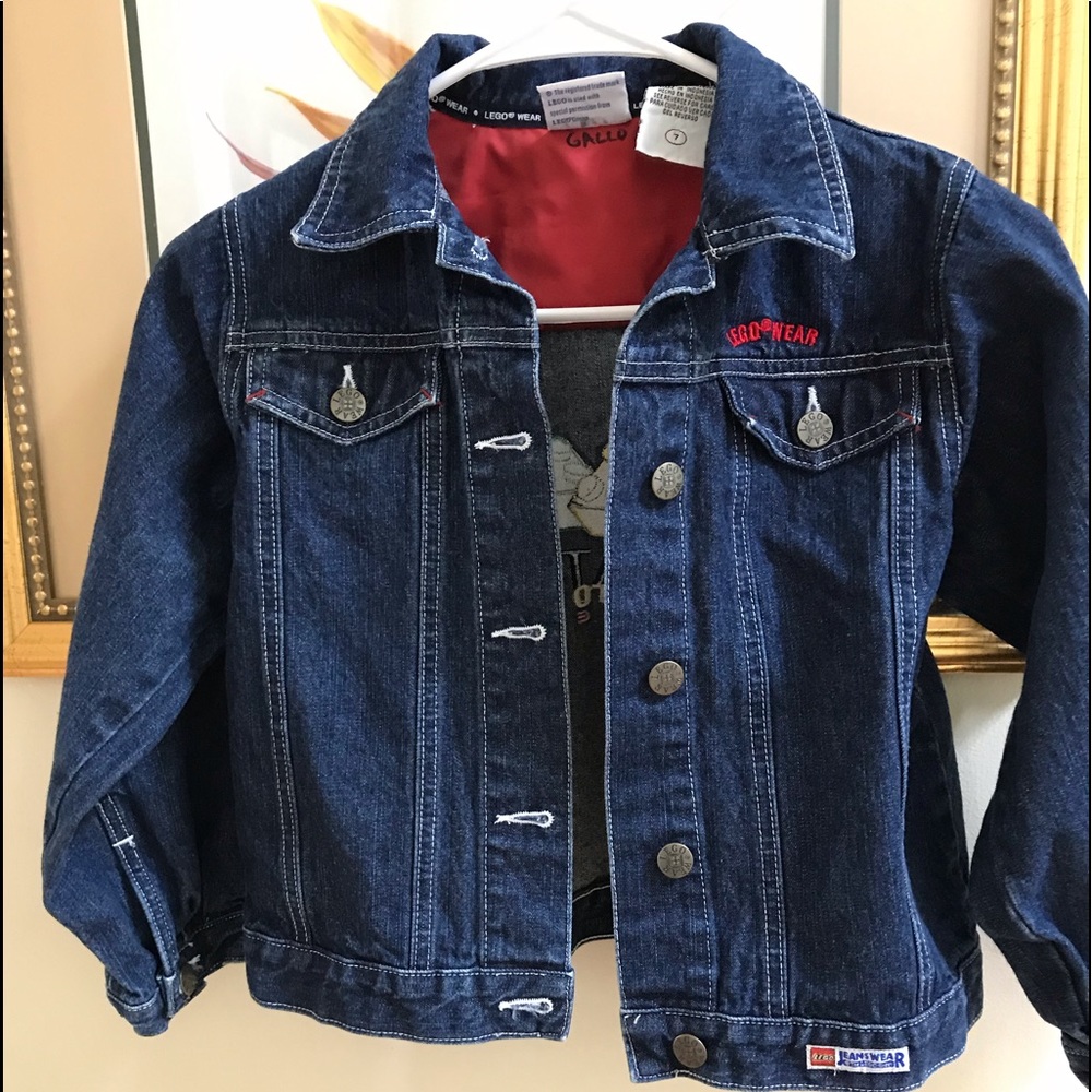 Imagination to Build LEGO Wear denim jacket size 7 - Picture 2 of 4